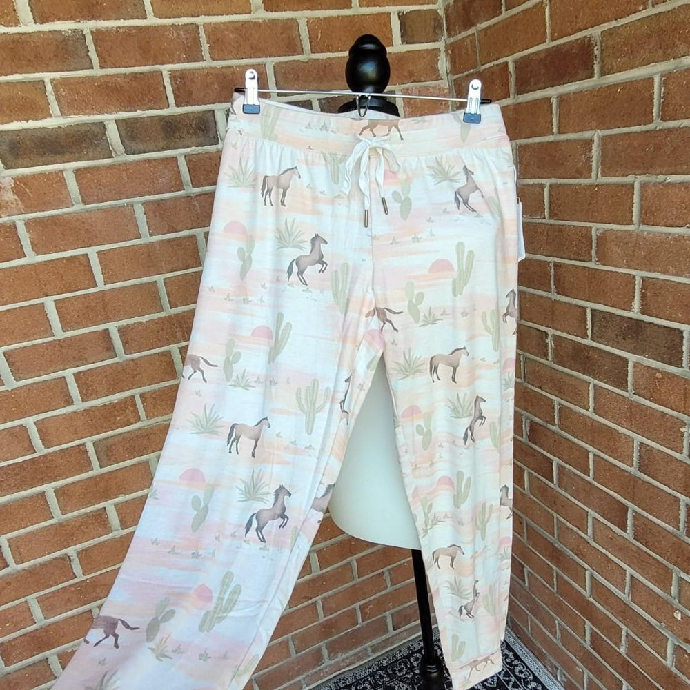 NWT PJ Salvage Horse Lounge Pants